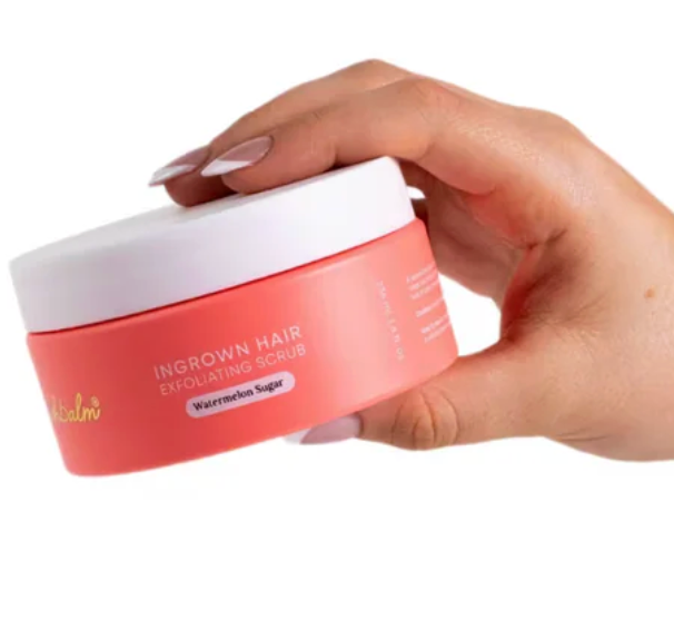 Bushbalm Watermelon Sugar Ingrown Hair Exfoliating Scrub (8oz/236ml)