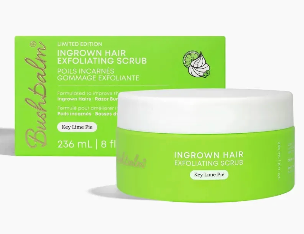 Bushbalm Key Lime Pie Ingrown Hair Scrub – Limited Edition