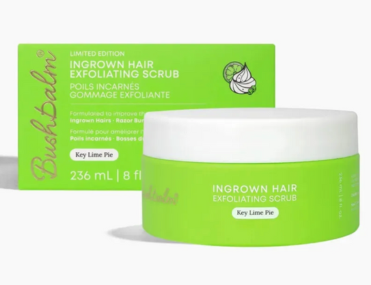 Bushbalm Key Lime Pie Ingrown Hair Scrub – Limited Edition