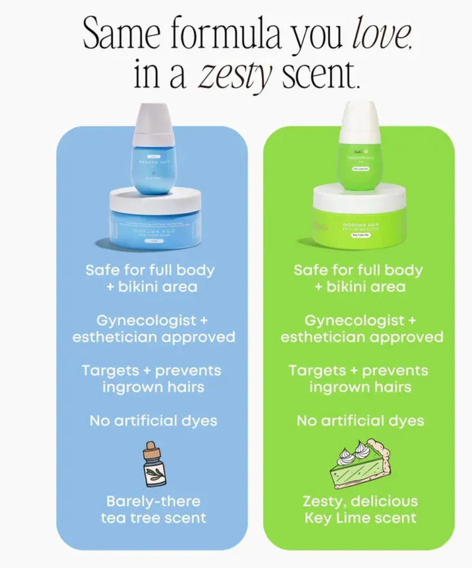 Bushbalm Key Lime Pie Ingrown Hair Scrub – Limited Edition