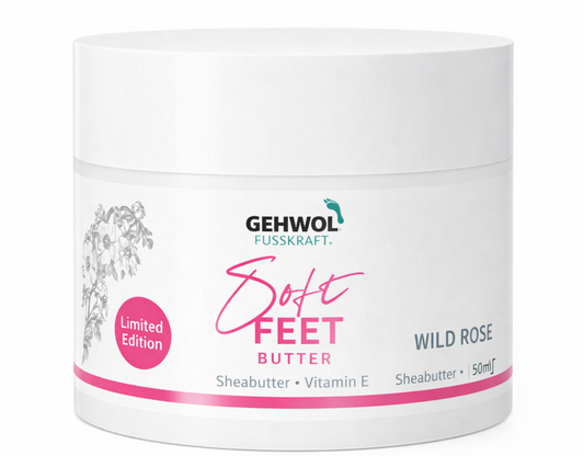 Gehwol FUSSKRAFT Soft Feet Butter - Wild Rose (50ml) - Limited Edition