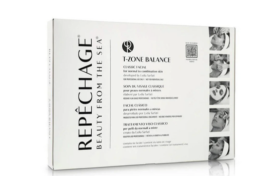 Repechage T-Zone Balance Classic Facial (normal to combination skin). Professional use. License or certification required for purchase.