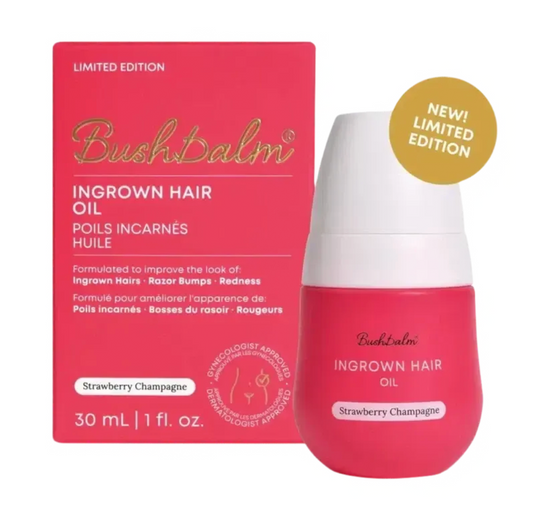 Bushbalm Strawberry Champagne Ingrown Hair Oil (30ml)